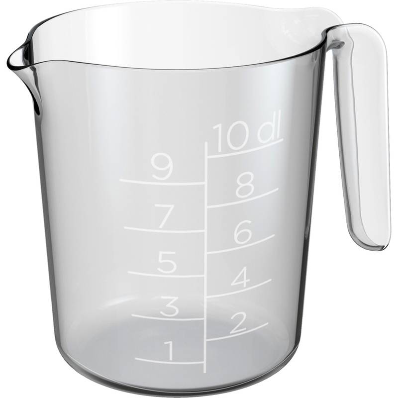 GastroMax Messbecher, 1,0 Liter, transparent (63400102)-0