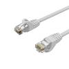 Netzwerkkabel RJ45 Patchkabel Ethernet LAN-Kabel U/UTP CAT 7 10 Gbit/s 10GBASE-T AWG26/7 8P8C Indoor 30,00m | Weiß