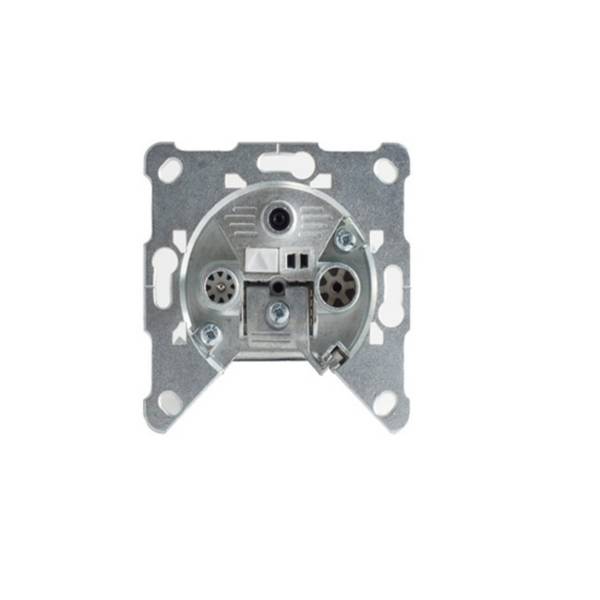 KABELBUDE.EU Antennensteckdose SAT und BK 3-Loch Stichdose mit Klemmtechnik 1,2 dB