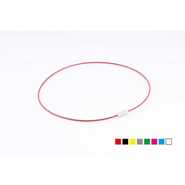 Drahtseil, verschraubbar, 8-teilig, farbig, 10cm