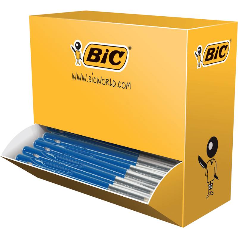 BIC Druckkugelschreiber M10 clic, blau, VALUE PACK (5103490)-0