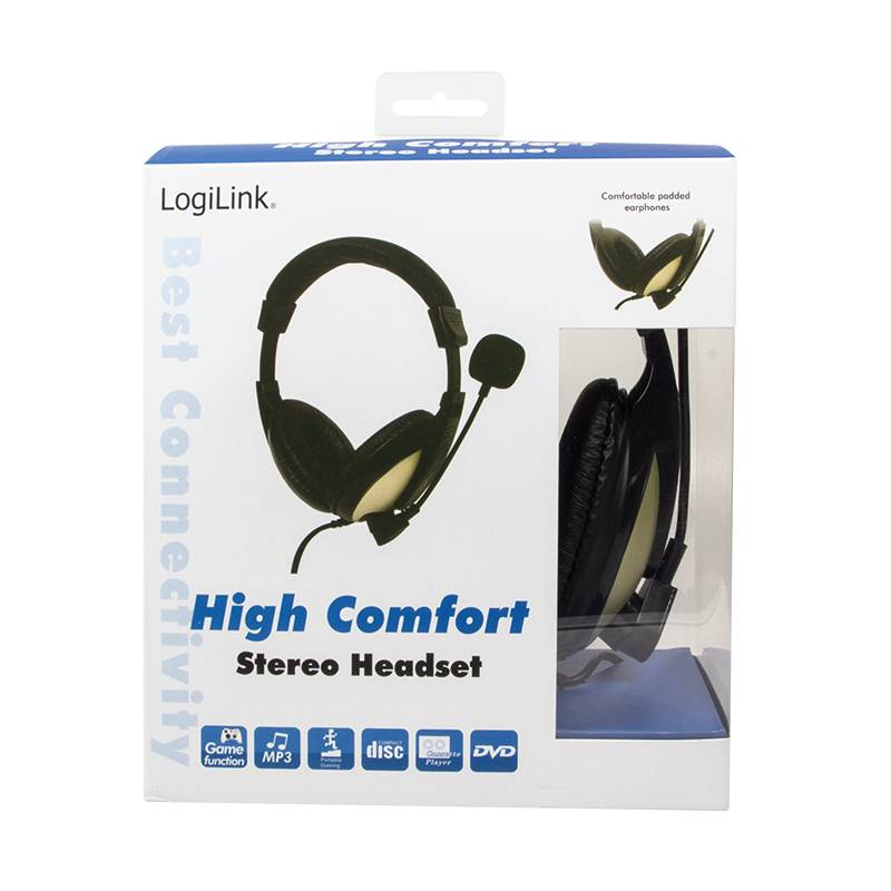 LogiLink Stereo Headset mit hohem Tragekomfort-4