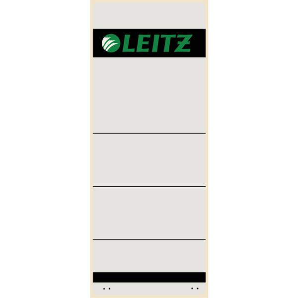 ESSELTE LEITZ - Leitz - Rückenetikett für Aktenordner - Grau (Packung mit 10)