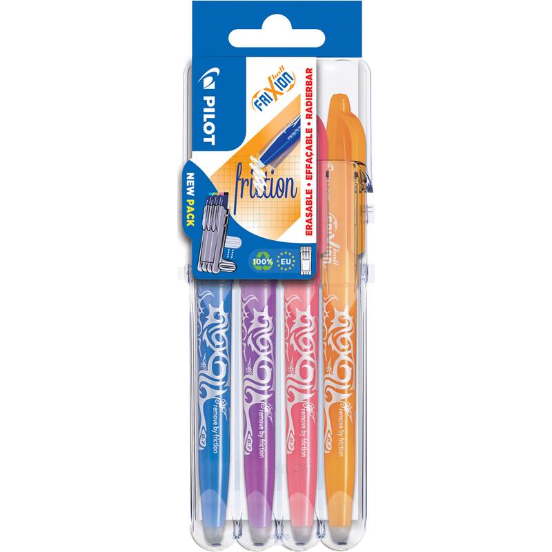 PILOT Tintenroller FRIXION BALL 07 Set2Go, 4er Etui-0