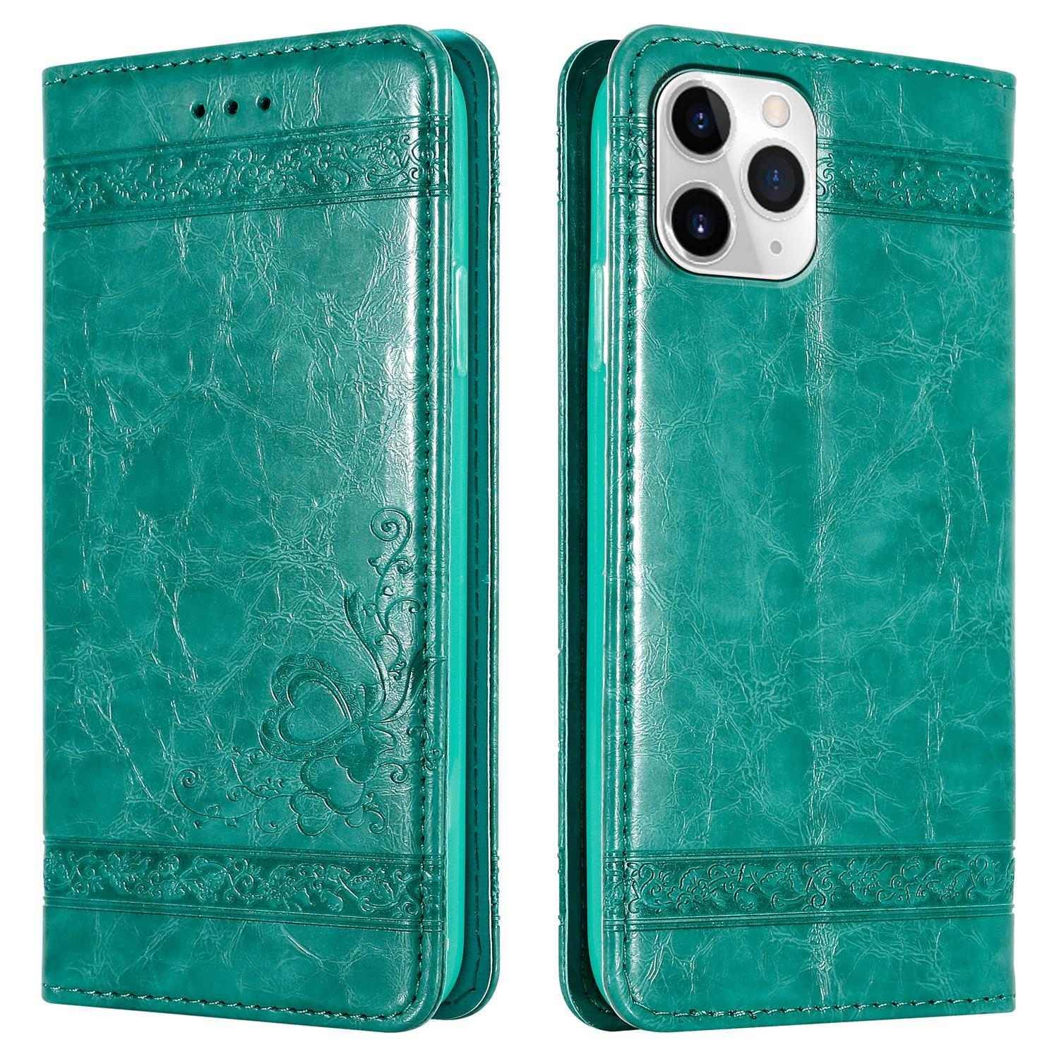 Cadorabo Hülle für Apple iPhone 11 PRO MAX Schutzhülle in Türkis Handyhülle Etui Cover Case Standfunktion-0