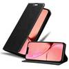 Cadorabo Hülle für Apple iPhone 13 Schutz Hülle in Schwarz Handyhülle Etui Case Cover Magnetverschluss