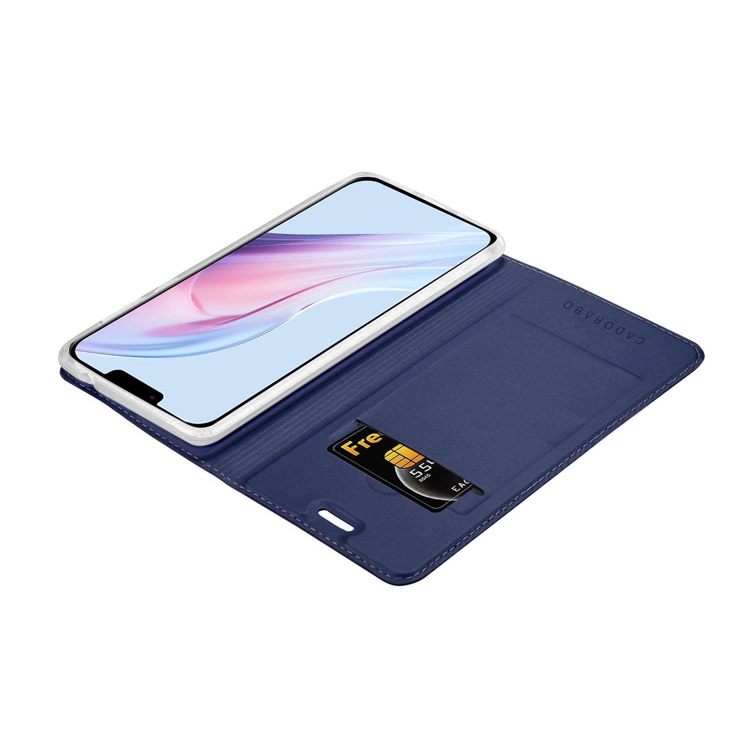 Cadorabo Handyhülle für Apple iPhone 13 PRO MAX Schutz Hülle in Blau Cover Etui Book Case Booklet-3