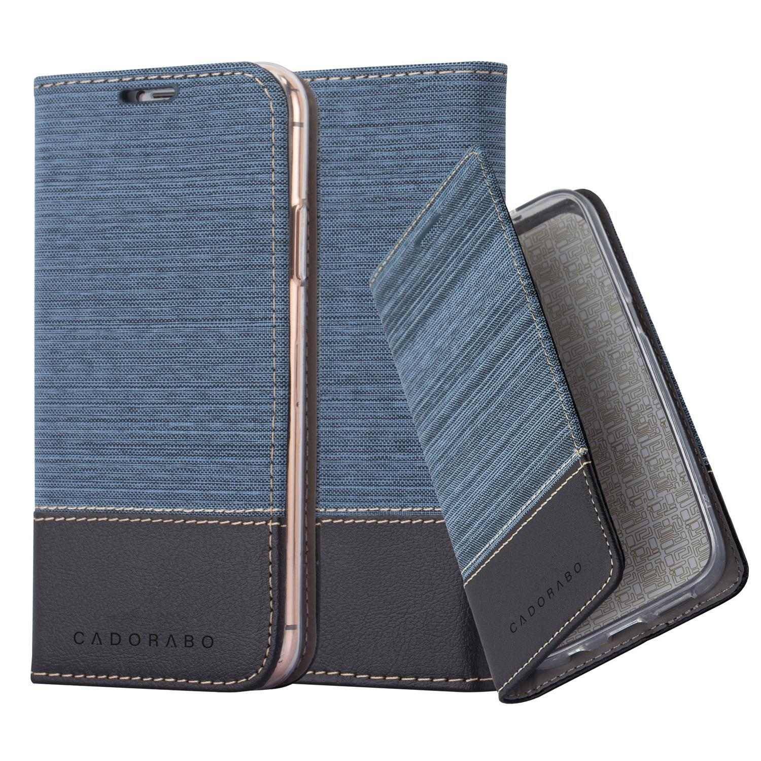 Cadorabo Hülle für Apple iPhone 13 PRO MAX Schutzhülle in Blau Handy Hülle Etui Book Case Cover-0