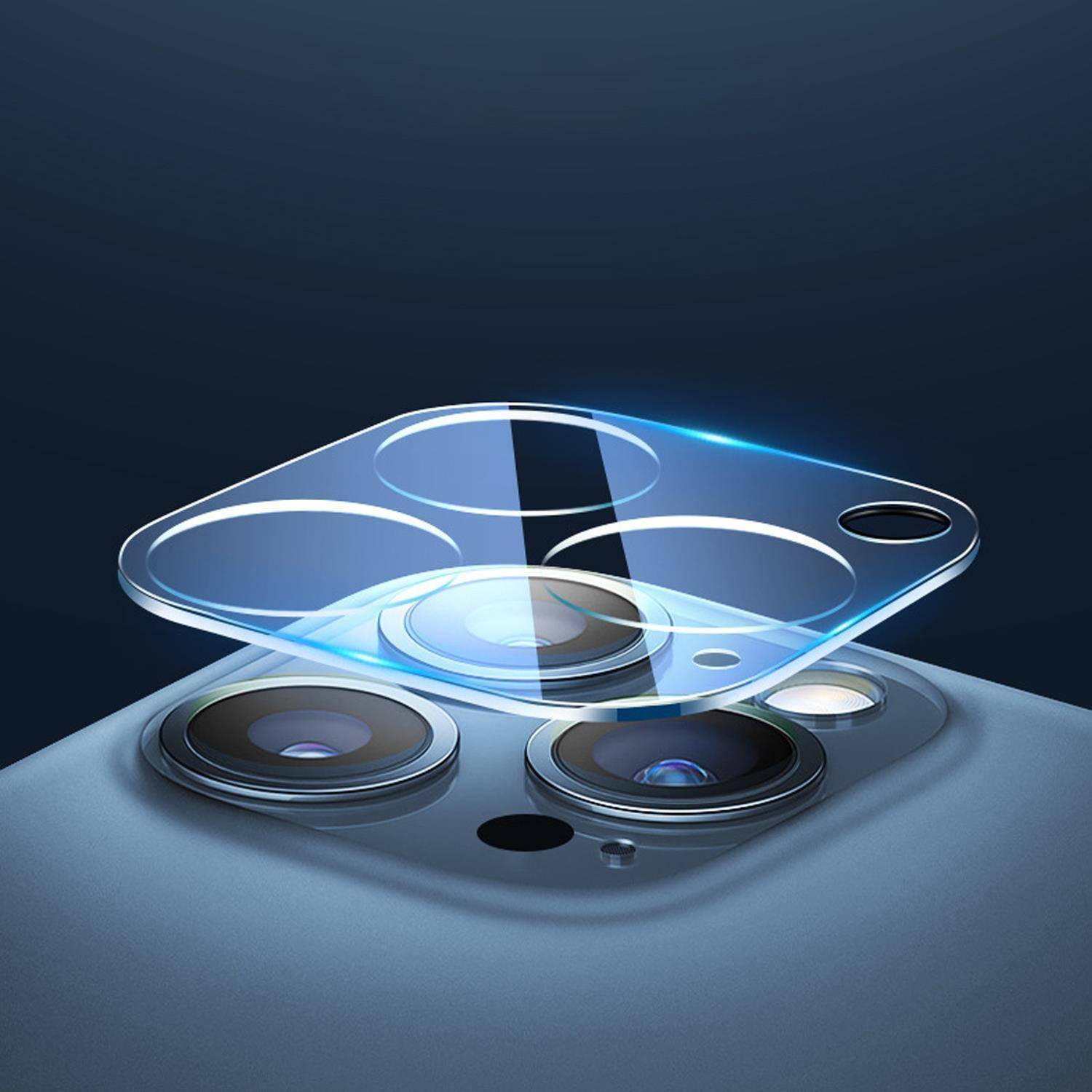 Cadorabo Kamera Schutz für Apple iPhone 11 Camera Protector Schutzfolie Kratzfest Linsen Schutz-4
