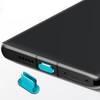 Cadorabo Schutzkappe für USB C in Blau Staub Schutz Stecker Stöpsel Staubdicht