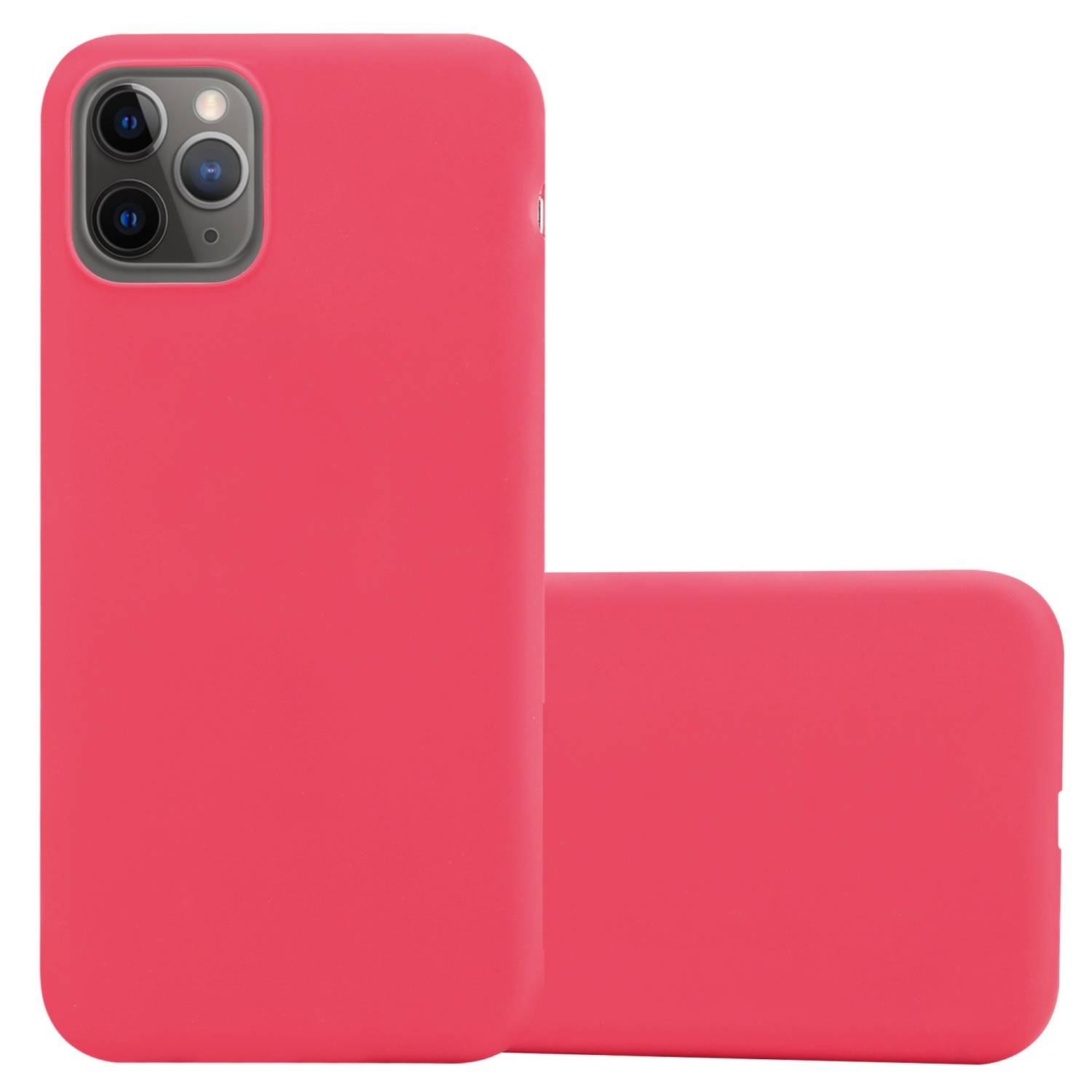 Cadorabo Hülle für Apple iPhone 13 Schutzhülle in Rot Handyhülle TPU Silikon Etui Case Cover-0