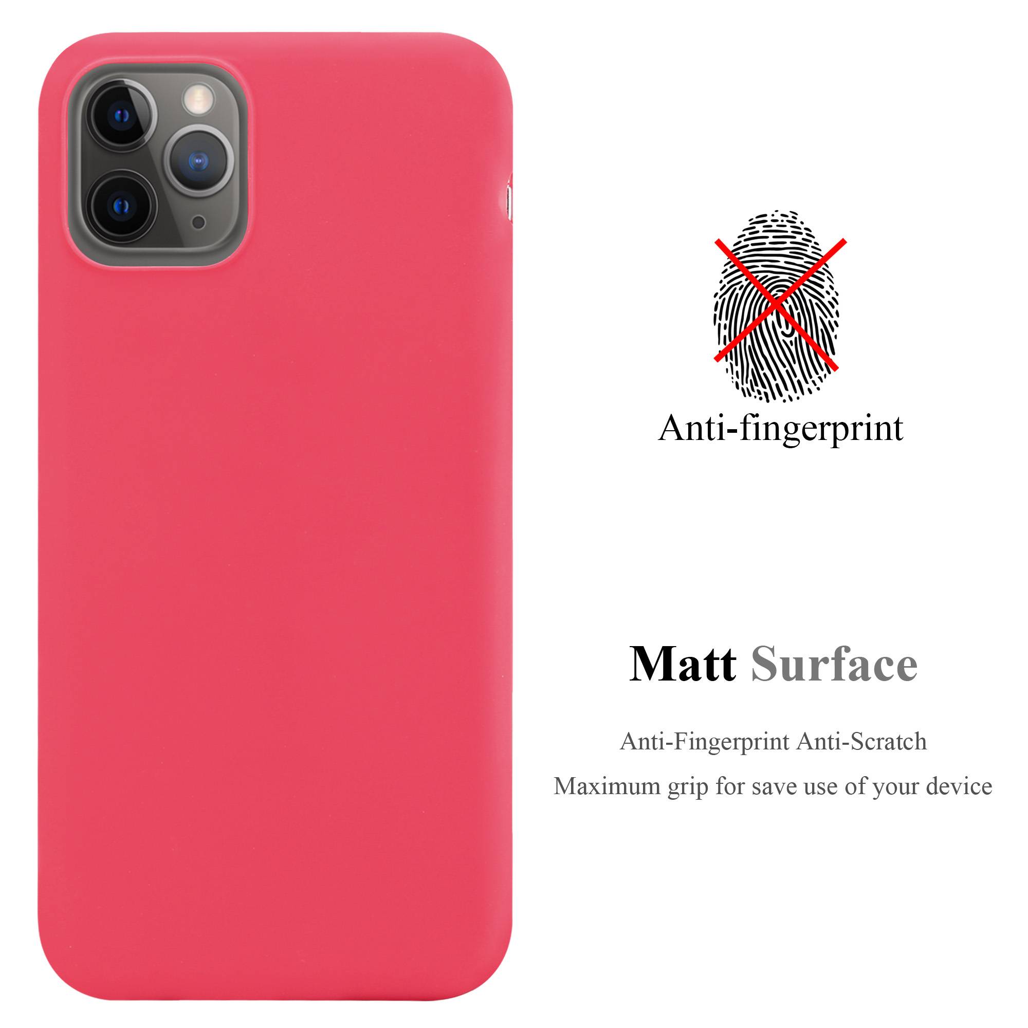 Cadorabo Hülle für Apple iPhone 13 Schutzhülle in Rot Handyhülle TPU Silikon Etui Case Cover-1