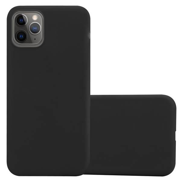Cadorabo Hülle für Apple iPhone 13 MINI Schutzhülle in Schwarz Handyhülle TPU Silikon Etui Case Cover