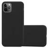 Cadorabo Hülle für Apple iPhone 13 MINI Schutzhülle in Schwarz Handyhülle TPU Silikon Etui Case Cover