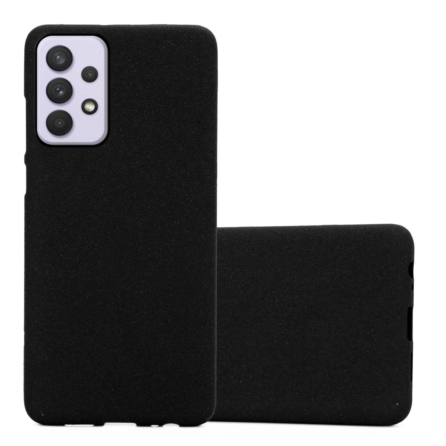 Cadorabo Schutzhülle für Samsung Galaxy A33 5G Hülle in Schwarz Handyhülle TPU Etui Cover Case-0