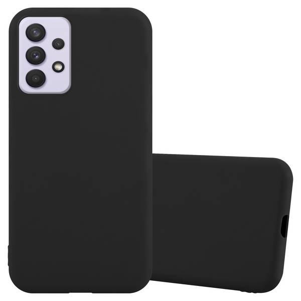 Cadorabo Hülle für Samsung Galaxy A33 5G Schutzhülle in Schwarz Handyhülle TPU Silikon Etui Case Cover