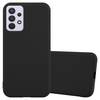 Cadorabo Hülle für Samsung Galaxy A33 5G Schutzhülle in Schwarz Handyhülle TPU Silikon Etui Case Cover