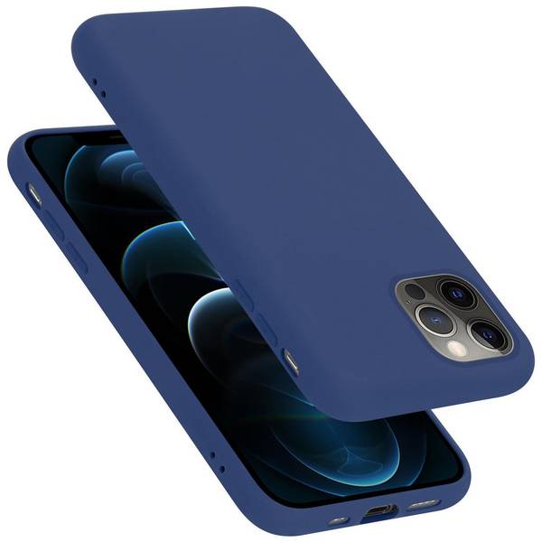 Cadorabo Schutzhülle für Apple iPhone 13 PRO Hülle in Blau Handyhülle Case Cover TPU Etui