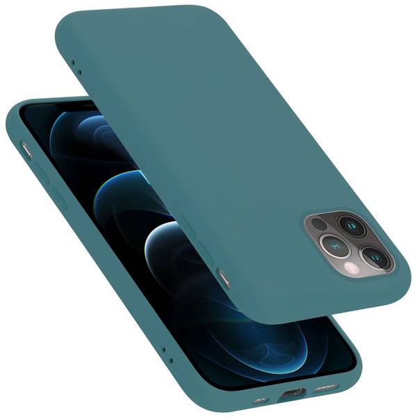 Cadorabo Schutzhülle für Apple iPhone 13 Hülle in Grün Handyhülle Case Cover TPU Etui
