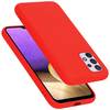 Cadorabo Schutzhülle für Samsung Galaxy A33 5G Hülle in Rot Handyhülle Case Cover TPU Etui
