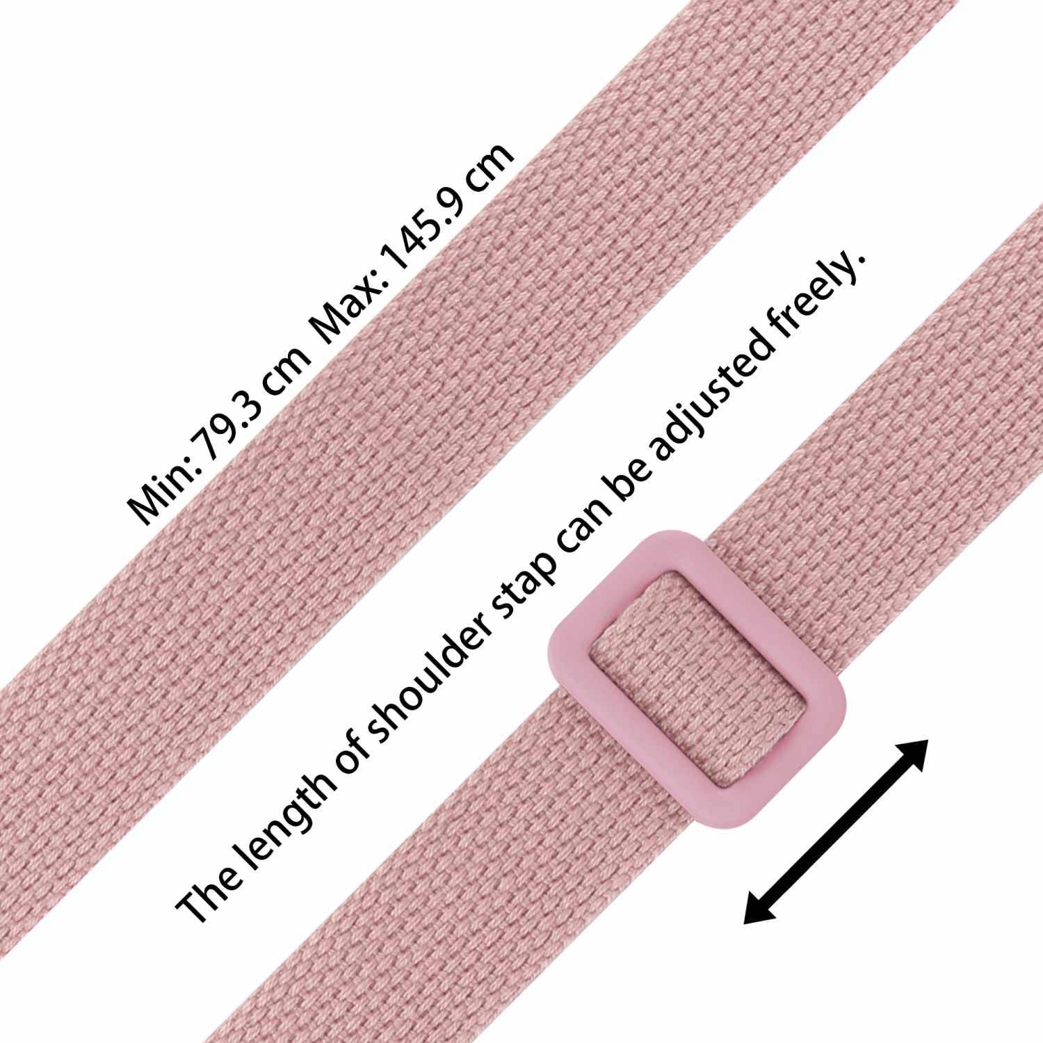 Cadorabo Schutzhülle für Samsung Galaxy S20 FE Hülle in Rosa Handykette Etui längenverstellbar Kordel Band-3