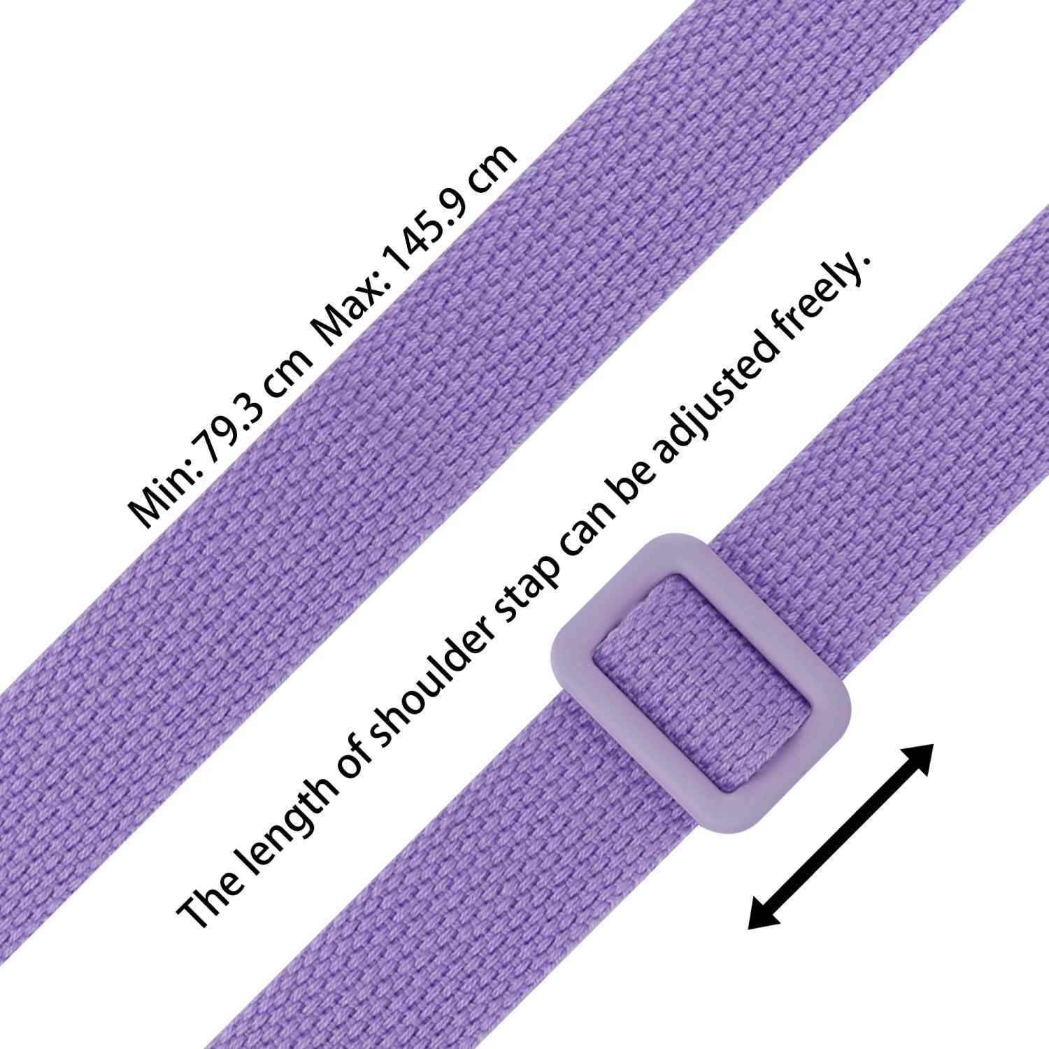 Cadorabo Schutzhülle für Samsung Galaxy S20 FE Hülle in Lila Handykette Etui längenverstellbar Kordel Band-3