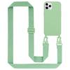 Cadorabo Schutzhülle für Apple iPhone 11 PRO Hülle in Grün Handykette Etui längenverstellbar Kordel Band