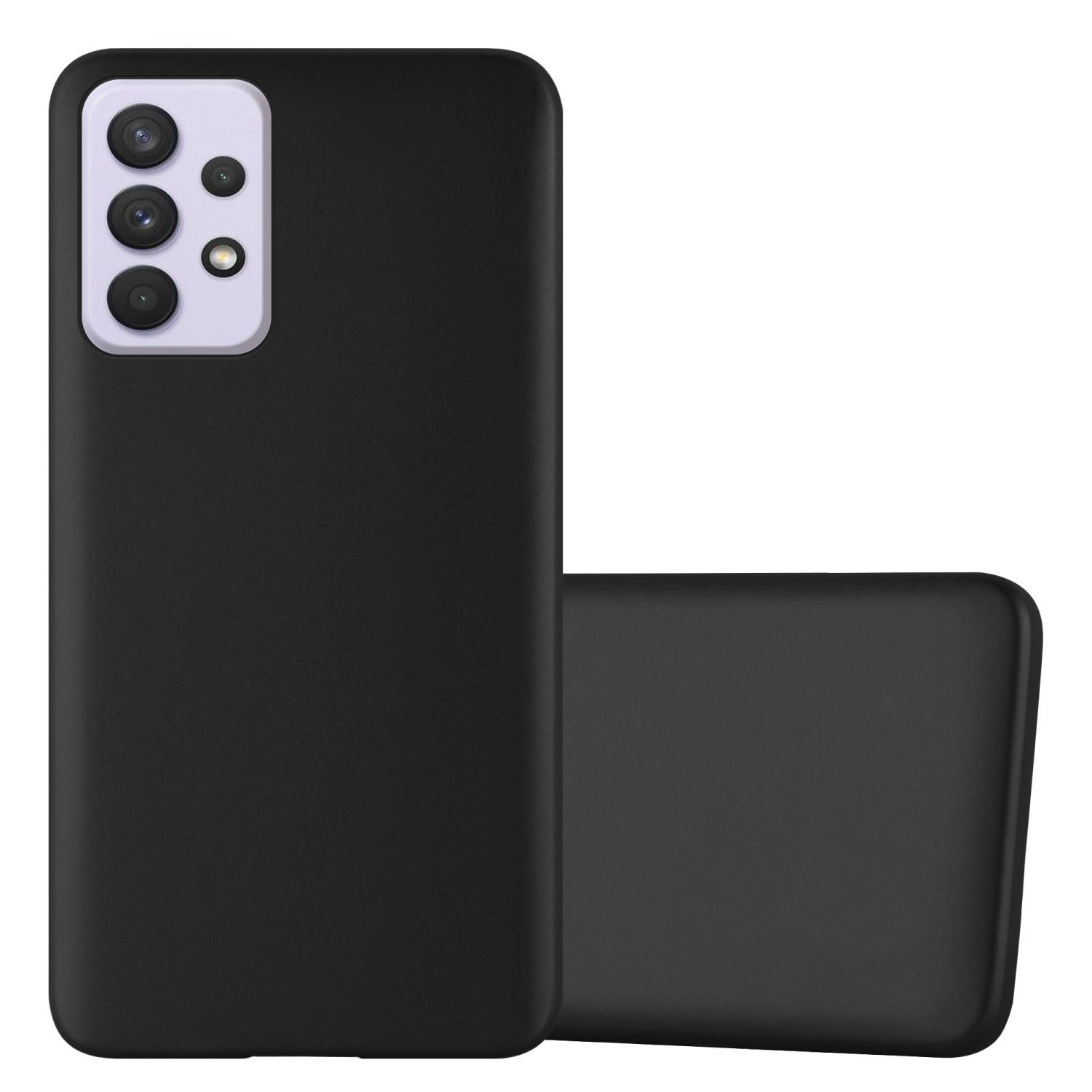 Cadorabo Schutzhülle für Samsung Galaxy A33 5G Hülle in Schwarz Handyhülle TPU Silikon Etui Cover Case-0