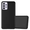 Cadorabo Schutzhülle für Samsung Galaxy A33 5G Hülle in Schwarz Handyhülle TPU Silikon Etui Cover Case