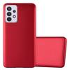 Cadorabo Schutzhülle für Samsung Galaxy A33 5G Hülle in Rot Handyhülle TPU Silikon Etui Cover Case