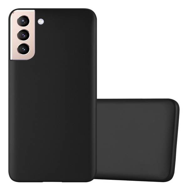 Cadorabo Schutzhülle für Samsung Galaxy S22 Hülle in Schwarz Handyhülle TPU Silikon Etui Cover Case