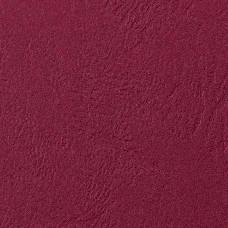 GBC Einbanddeckel LeatherGrain, DIN A4, 250 g/qm, dunkelrot-0