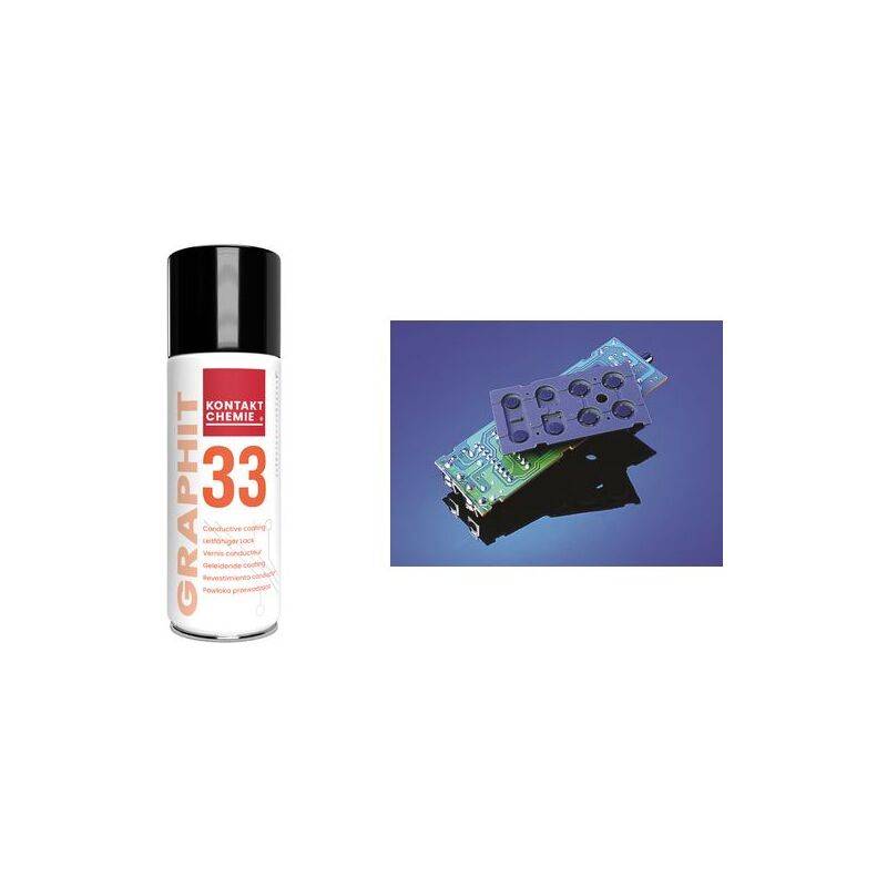 KONTAKT CHEMIE GRAPHIT 33 Grafit-Leitlack, 400 ml-0