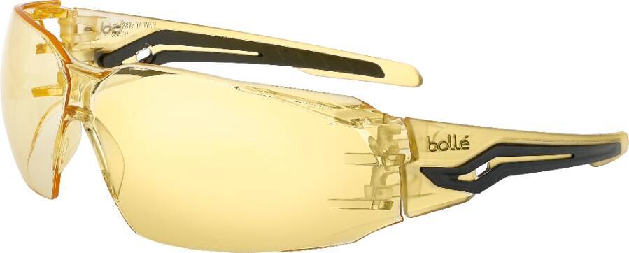 Schutzbrille SILEX SILEXPSJ Rahmen gelb/schwarz Scheibe gelb Scheibenkennzeichnung 2C-1.2 1 FT CE Beschichtung PLATINUM-0