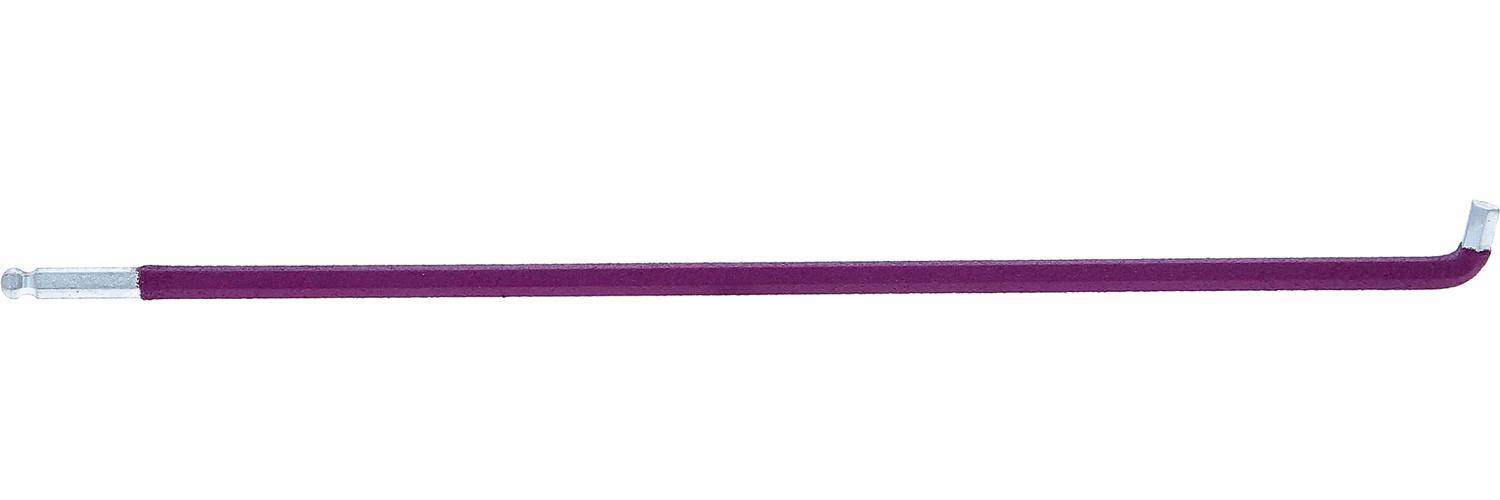 KS TOOLS Kugelkopf-Innensechskant-Winkelstiftschlüssel, XL, 2,5 mm,-3