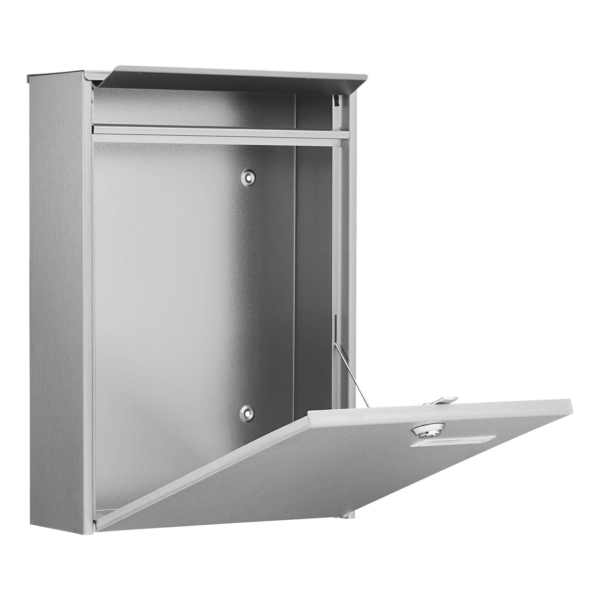 Briefkasten Berlin 3777 NI H.400mm B.285mm T.105mm VA DIN C4 BURG-WÄCHTER-2
