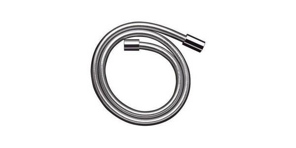 AXOR ShowerSolutions Metalleffekt Brauseschlauch 1,60 m mit zylindrischen Muttern, Chrom