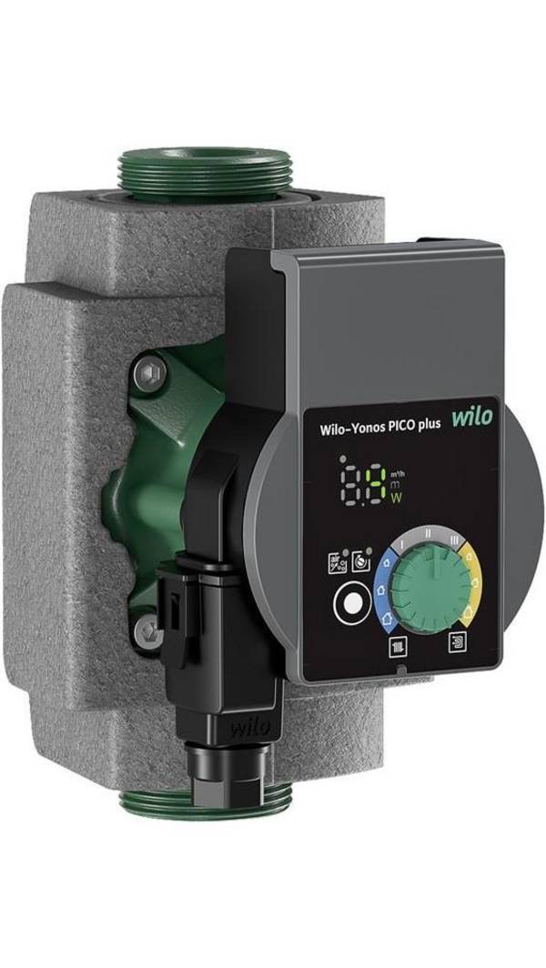 Wilo Hocheffizienzpumpe Yonos PICO plus Typ 25/1-4, Rp 1Zoll, 180mm