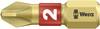 Wera 851/1 BDC PH 05056402001 Kreuzschlitz-Bit PH 2 Werkzeugstahl legiert, diamantbeschichtet D 6.3 1 St.