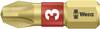 Wera 851/1 BDC PH3X25 05 056404 001 Kreuzschlitz-Bit PH 3 Werkzeugstahl legiert, diamantbeschichtet D 6.3 1 St.