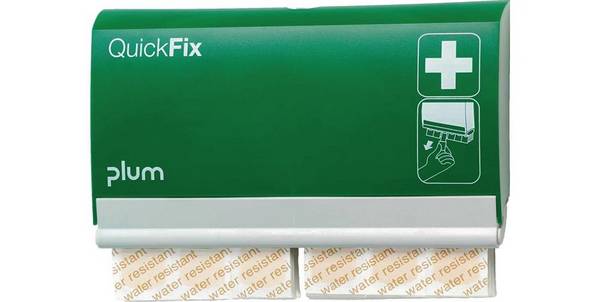 plum Pflasterspender QuickFix B232,5xH133,5xT33ca. mm grün
