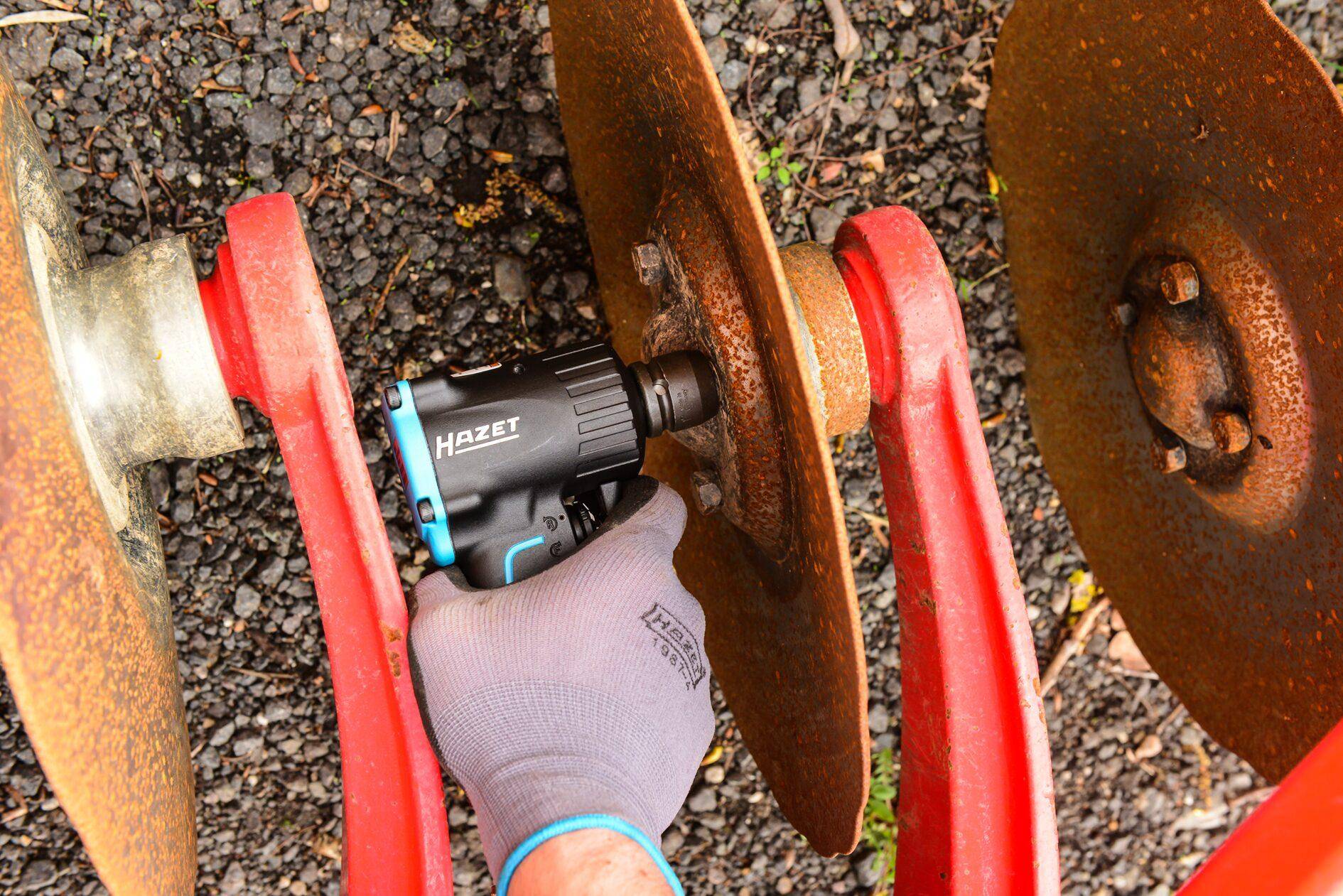 Hazet – Visseuse à choc à air comprimé, couple max. : 678 Nm →