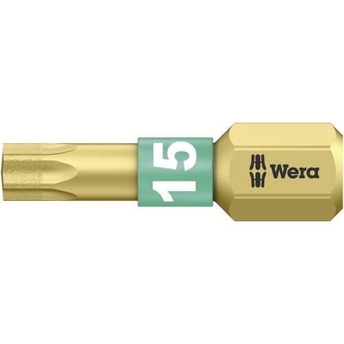 Wera 867/1 BDC TX15X25 05 066102 001 Torx-Bit T 15 Werkzeugstahl legiert, diamantbeschichtet D 6.3 1 St.