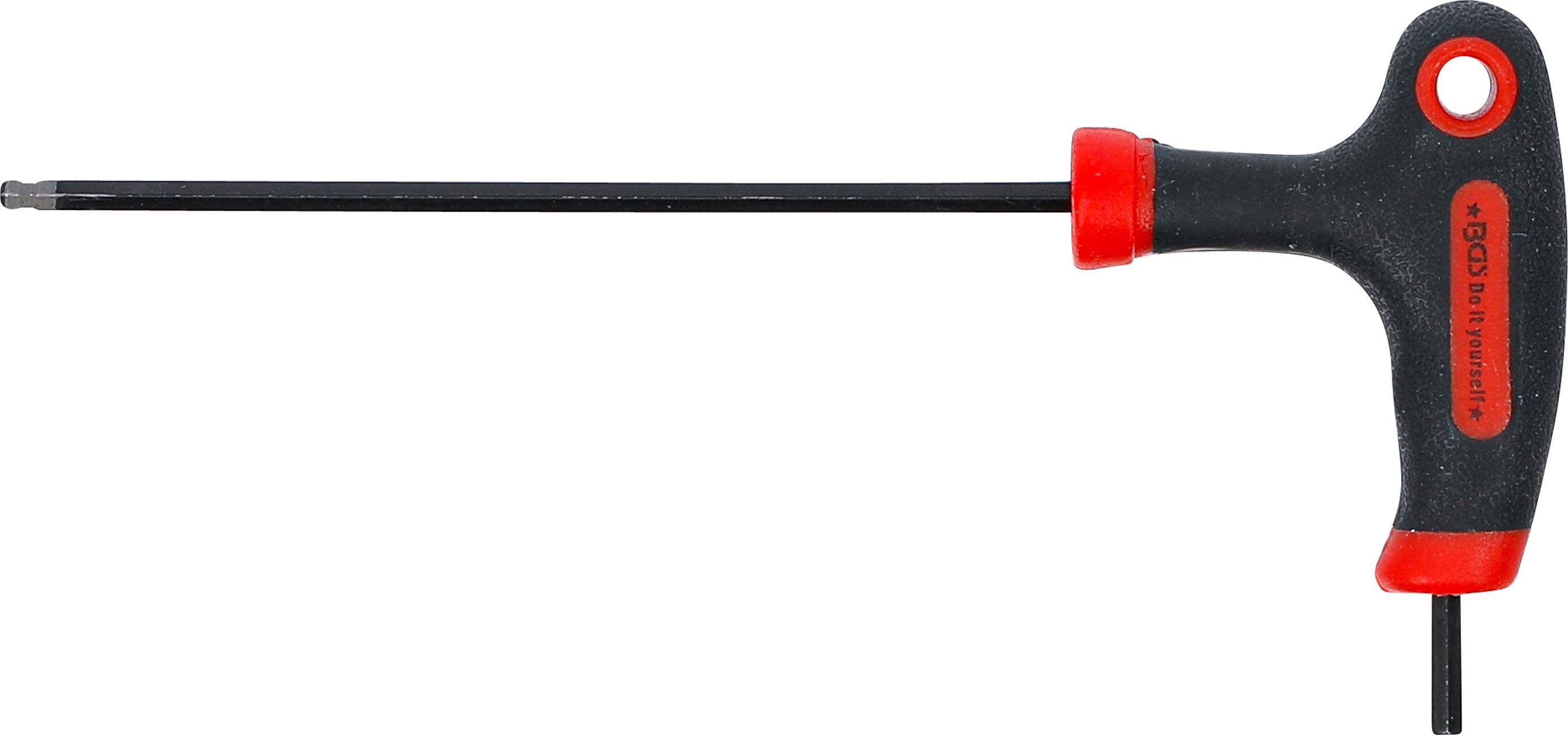 Schraubendreher mit T-Griff und seitlicher Klinge Innensechskant/Innensechskant mit Kugelkopf 3 mm-1