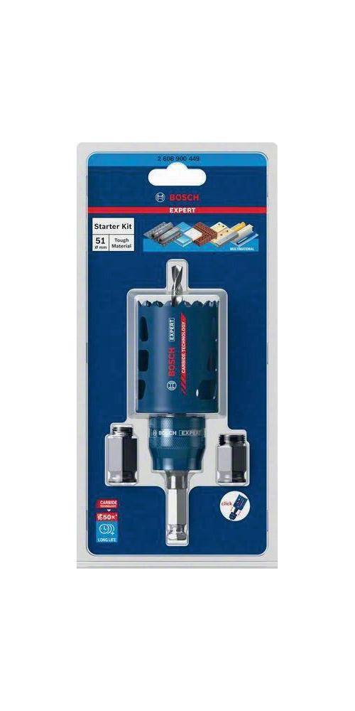 Bosch Lochsäge-Starter-Set Expert Tough Sägen-Ø 51 mm Schnitttiefe 60-1