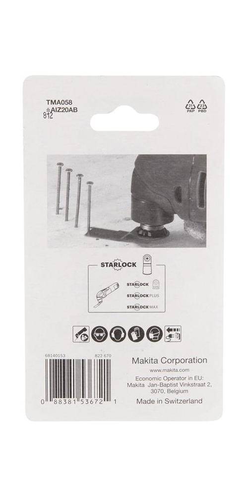 MAKITA B-64923-5 Tauchsägebl. 20mm TMA058 5Stk.-3