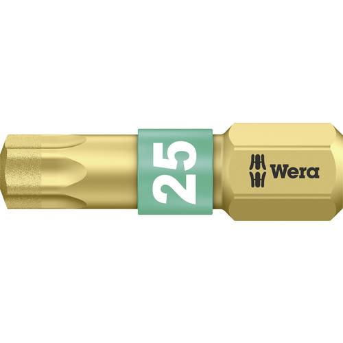 Wera 867/1 BDC TX25X25 05 066106 001 Torx-Bit T 25 Werkzeugstahl legiert, diamantbeschichtet D 6.3 1 St.