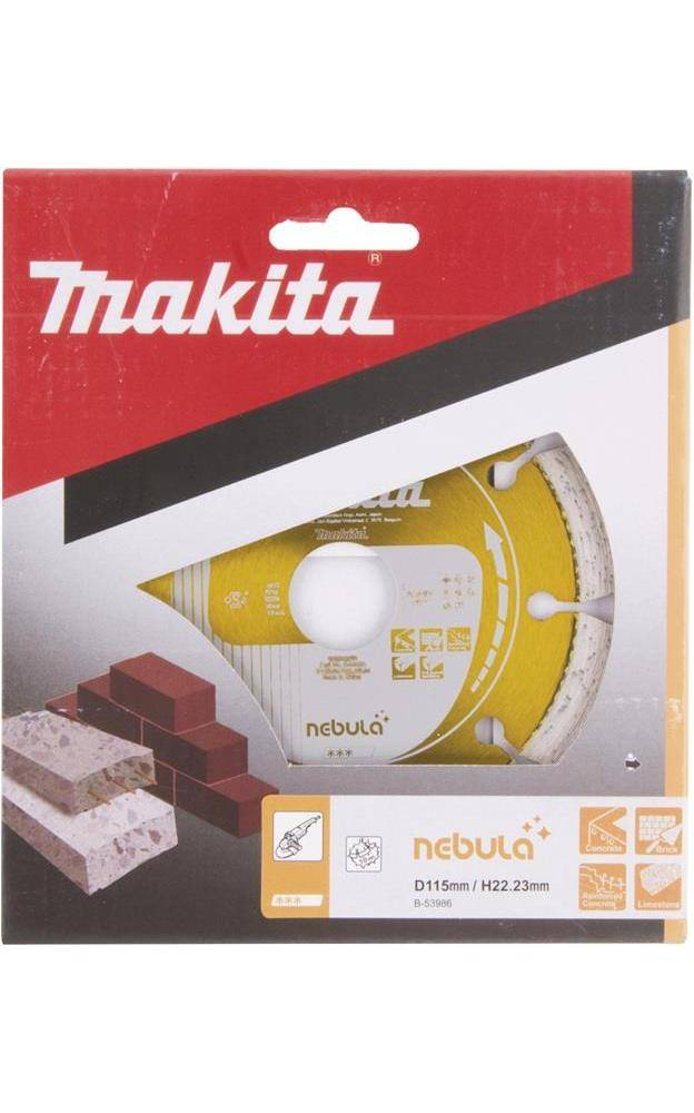 Diamantscheibe B-53986 D.115mm Bohrung 22,23mm NEBULA Makita-1