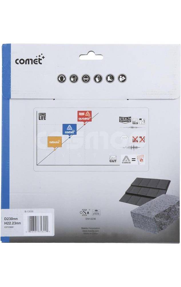 Makita Diamantscheibe 230x22,23 COMET-2