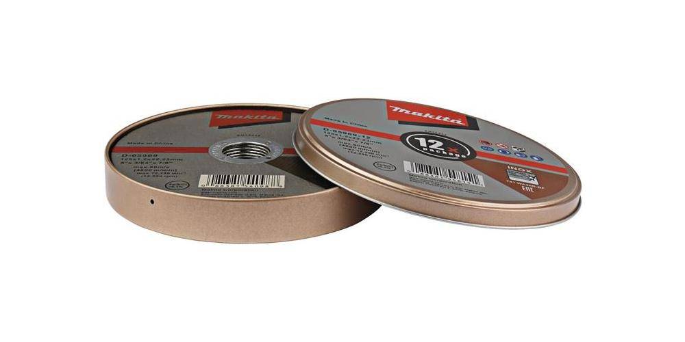 Trennscheibe D-65969-12 D.125mm S.1,5mm INOX Makita-2